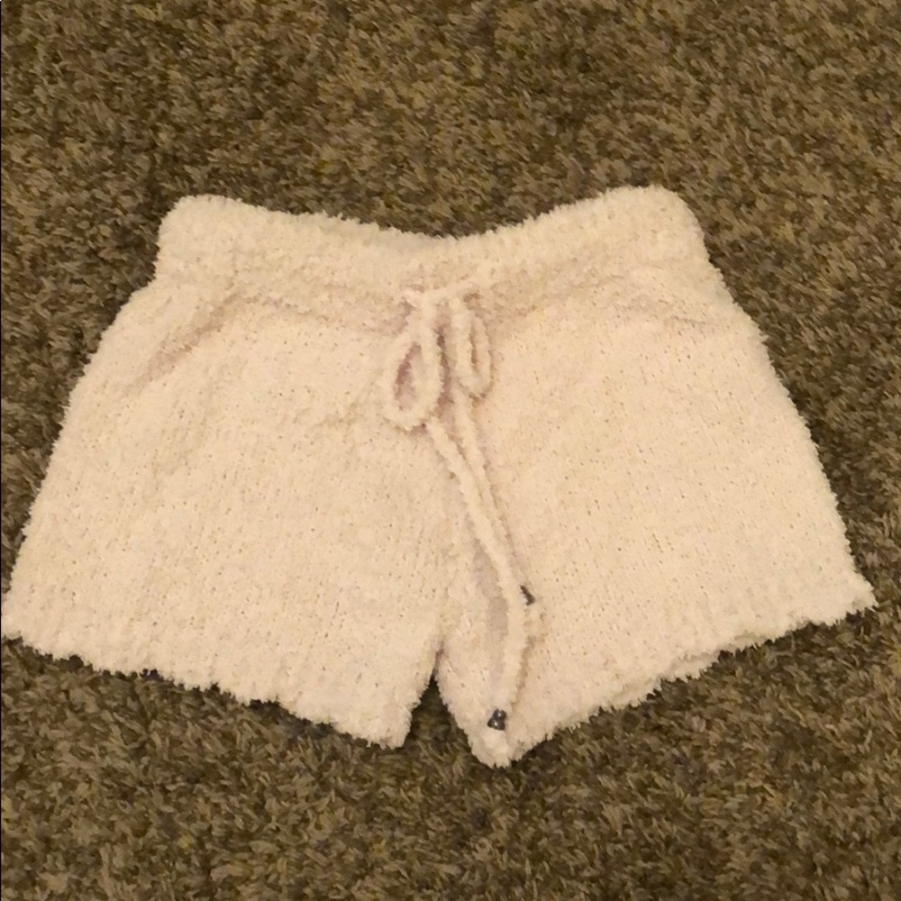 HoneyBum Fuzzy Lounge Shorts